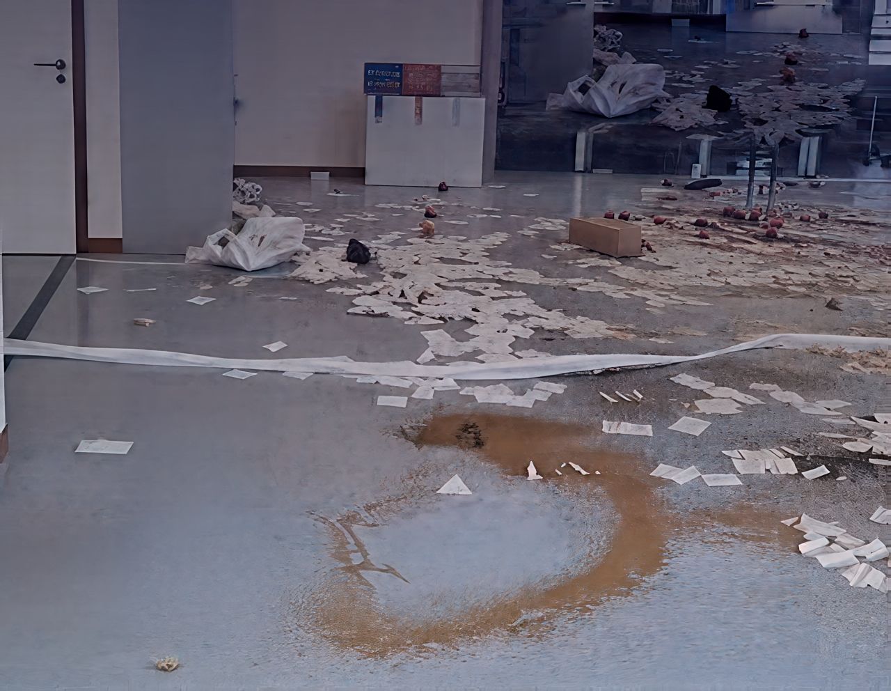 Kinderen richten ravage aan in ziekenhuis Schiedam Kinderen richten ravage aan in ziekenhuis Schiedam