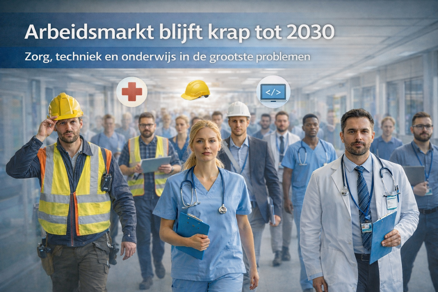 UWV schetst toekomst van de arbeidsmarkt tot 2030